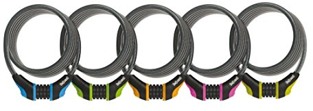 Onguard Unisex - Candado Neon para Bicicleta de Adultos, Gris, Talla única