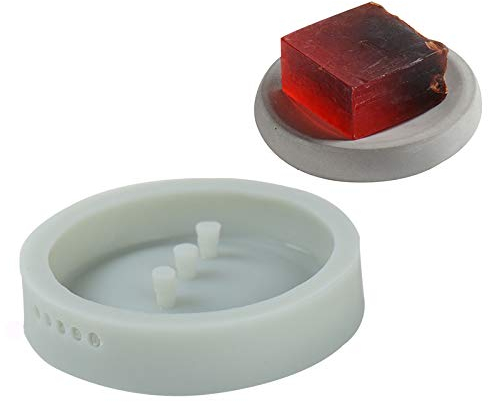 NICOLE Molde de silicona para hormigón hecho a mano maceta de cemento bandeja molde de decoración del hogar