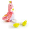 BABY NAT' - Peluche Flamant Rose - 30 cm - Rose - Cadeau Fille - BN0426