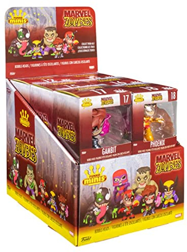 Funko Mini Vinyl Figures: Marvel Zombies - Phoenix - 1 of 12 - (Various) - Vinyl-Sammelfigur - Geschenkidee - Offizielle Handelswaren - Spielzeug Für Kinder und Erwachsene - Comic Books Fans