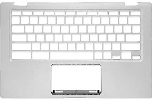 fqparts Replacement Laptop Upper Case Cover C Shell For ASUS For Chromebook Flip C434TA Silver Small Enter Key Layout