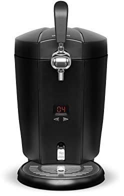 Pompe a biere Schneider SCBD25B, Compatible Fûts 5L BeerTender, Contrôle Digital de Température, 65W