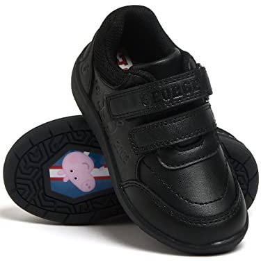Peppa Pig Boys School Shoes George Pig