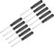 sourcing map Mini Phillips Screwdriver, 2.0mm Cross Head with Black Handle for Small Appliances, 10 Pcs