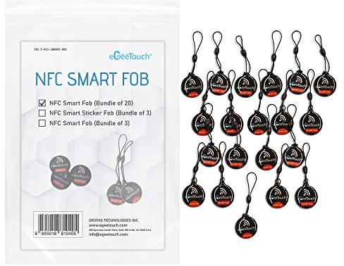 eGeeTouch NFC für alle eGeeTouch Smart Locks (20 Fobs)