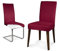 BEAUTEX Mikrofaser Stuhlhusse Sets, Mikrofaser Stuhlbezug, elastische Stretch Husse, Set Größe und Farbe wählbar (8er Set, Bordeaux)