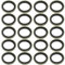 VGOL 20 Stück Auto Motoröl Unterlegscheiben Ablassschraube Dichtungen 14mm ID. 20mm AD. 2mm Dicke Metalldichtringe Ersatzteile für Kfz-Motoren