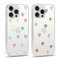 Yoedge 2 pièces Transparente Coque pour iPhone 15 Pro Max 6,7 Motif de Coeur d'amour Fille Femme Étui,Housse Protection Antichoc TPU Flexible Mignon Aesthetic Design Case Cover pour iPhone 15 Pro Max