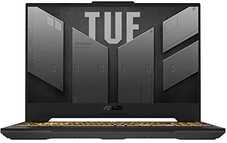 ASUS TUF Gaming F15 FX507VI-LP060 - Ordenador Portátil Gaming de 15.6 Full HD 144Hz (Intel Core i7-13620H, 32GB RAM, 1TB SSD, NVIDIA RTX 4070 8GB, Sin SO) Gris Jager - Teclado QWERTY ES