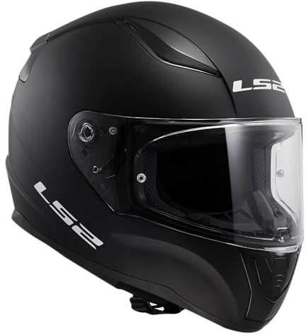 LS2, Integralhelme motorrad RAPID II solid mat black, M