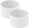 Duroecsain Lot de 2 housses de protection en silicone pour bottes, tasses, pour tumbler - Évite les rayures et le bruit - 2 douilles de sol de qualité alimentaire