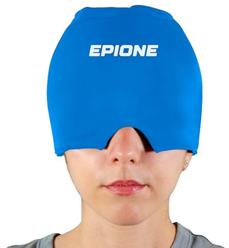 Boston Tech REMEDY – Borsa gel caldo e freddo riutilizzabile con fascia di compressione, include fodera in tessuto, ideale per dolori e lesioni (BLU)