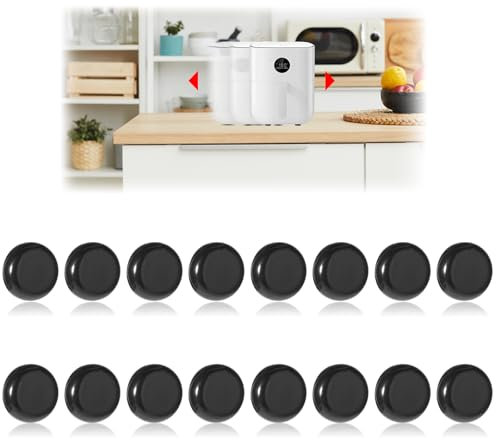 Deslizador de electrodomésticos de cocina, 16 piezas autoadhesivas para electrodomésticos de cocina, utensilios útiles para el hogar, deslizadores de encimera de cocina para electrodomésticos de