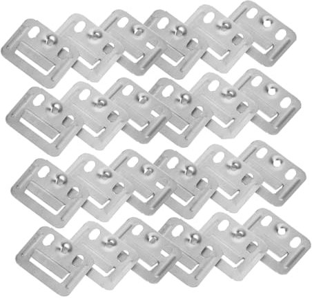 OSALADI 300pièces Clips De Panneaux Muraux Acier Pour Fixation De Mobilier Et Panneaux Intégrés Accessoires De Décoration Résistants à Eau