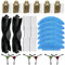 VRTYVEYBB 6-teiliges Haupt-/Seitenbürste, HEPA-Filter, Wischtuch und Staubbeutel-Set für T10s/Aonus i8/Honiture Q-6 SE Roboter-Staubsauger – D-urable Mikrofaser-Ersatzteile