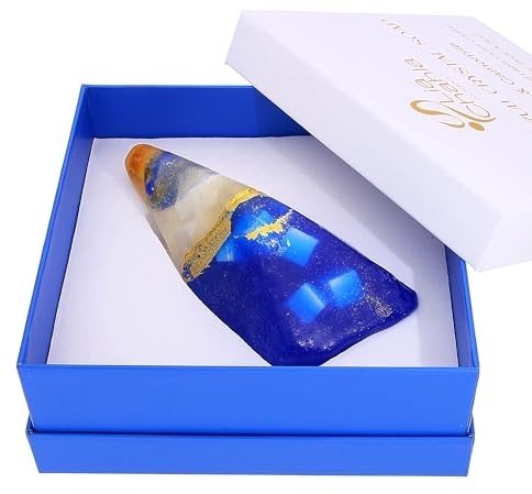 Luxury Crystal Soap Gifts for Women & Men | Christmas Gifts Gardenia Soap Bar with Lapis Gemstone Inside | Cleansing Ritual for Body & Soul (130 g, Lapis Lazuli)