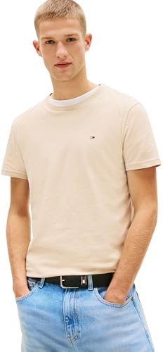 Tommy Jeans Herren T-Shirt Kurzarm Slim Fit
