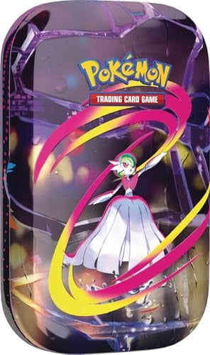 Pokémon-Sammelkartenspiel: Mini-Tin-Box Mega-Helden – Mega-Guardevoir (1 Sticker, 1 Bildkarte & 2 Boosterpacks)
