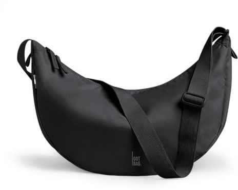 GOT BAG Moon Bag | Wasserfeste Umhängetasche Halbmond | Stylische Crossbody Bag mit verstellbarem Gurt