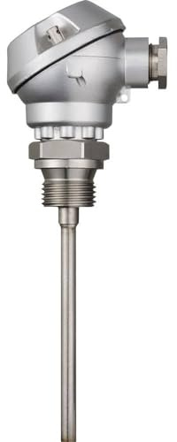 JUMO Temperatursensor Fühler-Typ Pt100-50 bis 400 °C Fühler-Länge 100 mm Fühlerbreite 6 mm