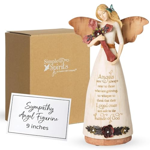 Pavilion Gift Company 02969 Sympathy Angel Figurine, 23 cm