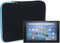 Slabo Tablet Tasche Schutzhülle für Amazon Fire HD 10 Hülle Etui Case aus Neopren – TÜRKIS/SCHWARZ