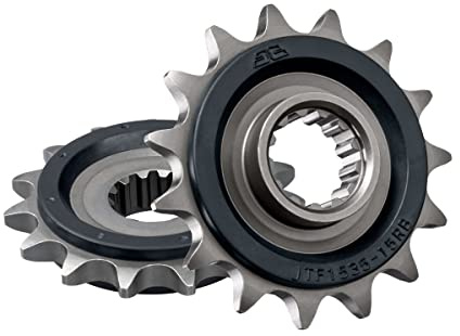 JT Sprockets JTF1535.15RB Rubber Cushioned Front Countershaft Sprocket