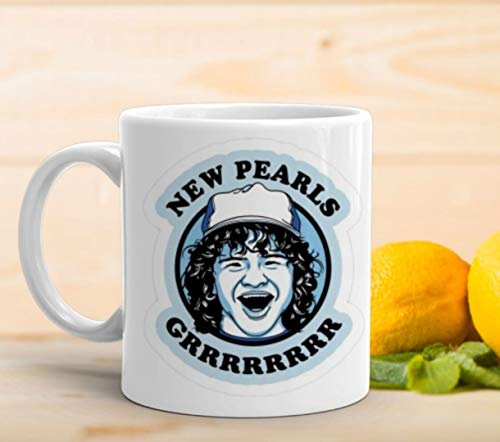 adaysusdetalles Taza Stranger,Taza Ceramica Desayuno Regalo Cumpleanos Sorpresa