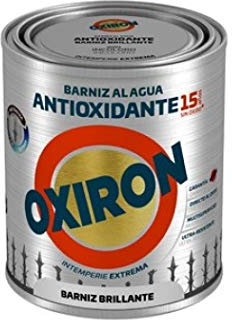 Barniz antioxidante Titan Oxiron al agua Brillante 750ML