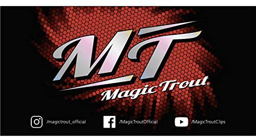 Magic Trout Quantum MT Forellen Angeln Aufkleber - Logo 7,2x14,8cm