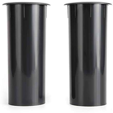 Topiky 2PCS Woofer Speaker Cabinet Port Wechselrichterrohr 60 mm offenes Loch 150 mm Gesamtlänge Geeignet für 6-10 Zoll Lautsprecher Default