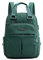 FANDARE Damen Rucksäcke Laptop Handtasche Schulrucksack Schultasche Mädchen Schulranzen mit USB Reise Tagesrucksack Teenager Daypacks für Uni Büro Alltag Freizeit Campus Wandern Dauerhaft Nylon Grün