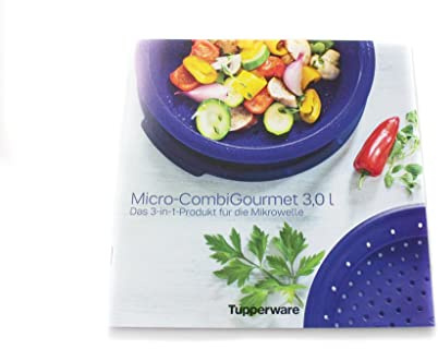Tupperware Mikrowelle Rezeptheft Micro-CombiGourmet 3,0 l Rezepte Deutsch