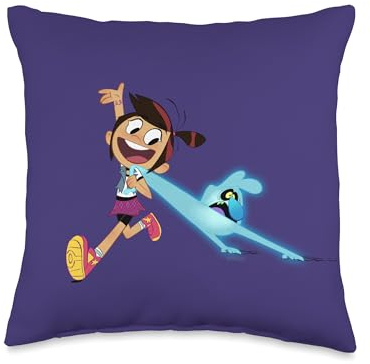 Disney Channel The Ghost and Molly McGee Throw Pillow, 16x16, Multicolor