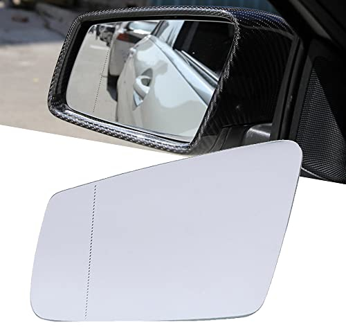 KYYET Ersatz-Außenspiegel beheiztes Glas links für A B C E-Klasse W176 W246 W204 W212 W221 GLA CLA