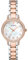Emporio Armani Damenuhr 3-Zeiger-Werk mindestens 50 % recycelter Edelstahl roségoldfarben, AR11499