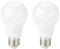 Amazon Basics LED-Leuchtmittel mit E27 Edisongewinde, 8 W (entspricht 60 W), Kaltweiß, Nicht Dimmbar (2 Stück)