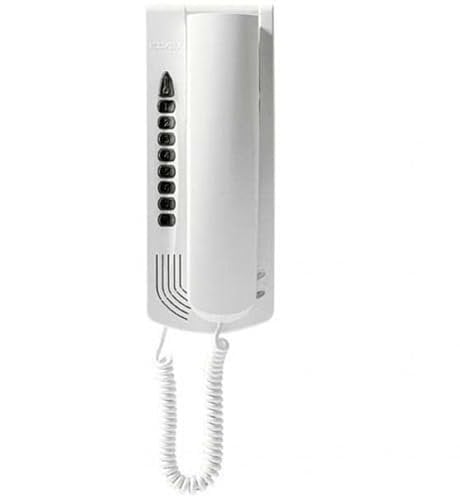 ELVOX CITOFONO SUPPLEMENTARE PER IMPIANTI VIDEOKIT DUE FILI COLORE BIANCO R62I8