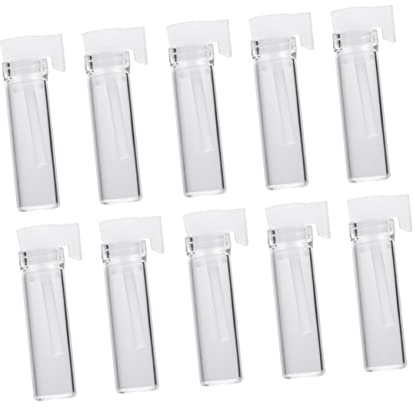 YARNOW 500piezas Botella De Prueba De Perfume Frascos Pequeños De Vidrio Rellenables Unidades De Mini Frascos Para Perfume Recargable Para Viajes Hogar y Tienda