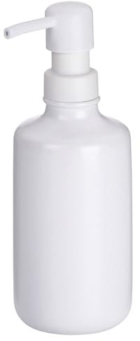 kela Seifenspender - Weiß - H 20 cm - Keramik - Kunststoff - 300 ml