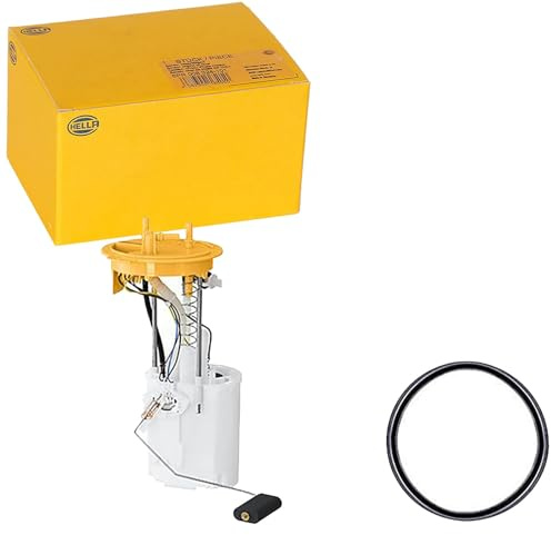 HELLA 8TF 358 305-411 Kraftstoffpumpe - Benzinpumpe - elektrisch - 5-polig | Kompatibel mit: VW PASSAT B6, PASSAT B6 Variant