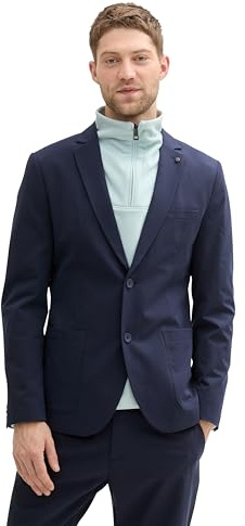 Tom Tailor Herren 1042866 Performance Blazer (1er Pack)
