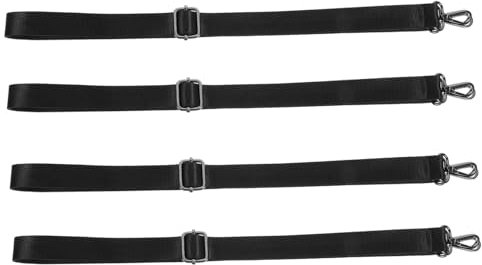 Kisangel Beingurte für Pferdedecken 4er-Set Nylon Elastisch und Sicher für Mehr Komfort