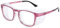 FGAQLUK Lunettes Anti-allergie Anti-pollen For Adultes, Monture Intégrale En Silicone Étendue - Lunettes Amovibles, Anti-lumière Bleue, Anti-buée Et Anti-UV (Color : Violet)