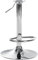 CLP Piètement XL pour Tabouret de Bar I Colonne de Tabouret de Bar Renforcée I 8 X 8 Ou 10 X 10 CM Espacement des Trous I DIY Tabouret de Bar Jusqu'à 150 Kg, Couleur:Chrome, Taille:8 x 8 cm
