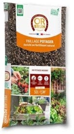 Paillage potager 4 Actions - OR BRUN - OBRPFPO50N - 50 L