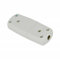 HEAVY DUTY 3 Pin Flex Mains Power Plug Connector White Cable Jointer Wire Joiner For Joining Broken 2 Core and 3 Core Cable