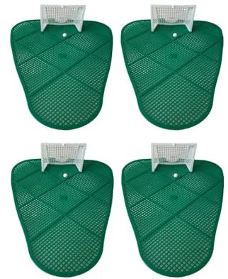 4 Stück Urinaleinlage/Urinalsieb Piss Goal - Das Klo Fußball (4) für Zuhause, Gaststätten, Sportvereine und Kneipen!