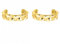 SOFIA MILANI - Boucles d'Oreilles pour Femme en Argent 925 - Plaqué Or - Faux Piercing en Forme de Cœur - E2733