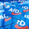 AFD Logo Aufkleber, 10 Stück 7,4 cm Alternative für Deutschland Heimat Freiheit